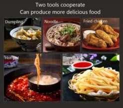 Durable 304 Stainless Steel Canning Ladle Oil Soup Spoon,Fat Skimmer Spoon Hot Pot Fine Mesh Food Strainer Spider Strainer (4PCS) -Peugeot Shop 51krEPDhq8L