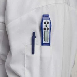 Taylor 9877FDA Compact Waterproof Digital Thermometer, 2.81" Stem Length With An Fda Recommended 1.5mm Probe Diameter, Blue -Peugeot Shop 51ktxibWPNL