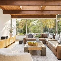 Ong Narrow Pole Handle Wicker Basket, Small, 17 In L X 5 In W X 5.25 In H, Sandstone -Peugeot Shop 51lBgisoLLL