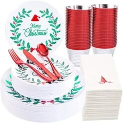 175PCS Green Plastic Plates - Emerald Green Party Plates - Disposable Gold Plastic Plates Include 50Plates, 25Knives, 25Forks, 25Spoons, 25Cups, 25Napkins For Party & St Patrick's Day 21 175PCS Green Plastic Plates - Emerald Green Party Plates - Disposable Gold Plastic Plates Include 50Plates, 25Knives, 25Forks, 25Spoons, 25Cups, 25Napkins For Party & St Patrick's Day -Peugeot Shop 51lPfRScpxL. AC