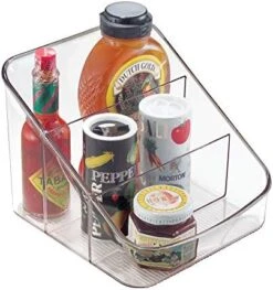 IDesign Linus BPA-Free Plastic 3-Tier Packet Organizer - 6.25" X 5.75" X 5", Clear -Peugeot Shop 51lT165kbpL. AC