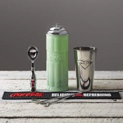 Craft Coca-Cola CC308 Ice Cream Scoop With Contour Bottle Handle And Chrome Plated Metal, Red -Peugeot Shop 51ldBVfR1wL