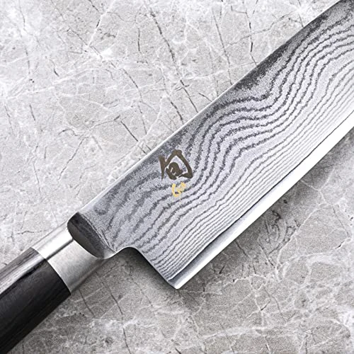 Classic 7 Inch Santoku Knife, Handcrafted In Japan, DM0702 2 Classic 7 Inch Santoku Knife, Handcrafted In Japan, DM0702 - Image 2