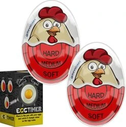 Kitchen Egg Timer That Changes Colors When Done, Hard Boiled Egg Timers, Perfect Egg Timer For Boiling Eggs, Perfect Egg Boiler Timer By RevolMax (2 Pack, Red) 21 Kitchen Egg Timer That Changes Colors When Done, Hard Boiled Egg Timers, Perfect Egg Timer For Boiling Eggs, Perfect Egg Boiler Timer By RevolMax (2 Pack, Red) -Peugeot Shop 51mG5EMjRCL. AC