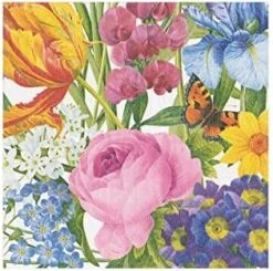 Redoute Floral Paper Cocktail Napkins In Ivory, 40 Count -Peugeot Shop 51mJyGioqpL. AC 1