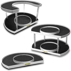 Spice Rack Organizer For Cabinet Lazy Susan Organizer Rotating Spice Holder Shelf With Double Spinners - Pantry Spice Racks For Cabinets So Spices Are Easy To Find Made In USA 24 Spice Rack Organizer For Cabinet Lazy Susan Organizer Rotating Spice Holder Shelf With Double Spinners - Pantry Spice Racks For Cabinets So Spices Are Easy To Find Made In USA -Peugeot Shop 51mXeFjAyOS. AC