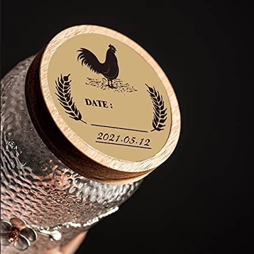 500pcs Farm Chicken Egg Labels Chicken Canning Labels 2 Inch Round Natural Brown Kraft Chicken Labels For Kitchen Mason Jar, Farmer, Crafts, Organizing, Gift, Price Tags 2 500pcs Farm Chicken Egg Labels Chicken Canning Labels 2 Inch Round Natural Brown Kraft Chicken Labels For Kitchen Mason Jar, Farmer, Crafts, Organizing, Gift, Price Tags - Image 2