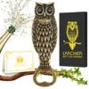 Owl Beer Bottle Openers, Owl Gifts For Women Female, Birthday Gifts Christmas Gifts For Women Men Wife Girlfriend, Beer Gifts For Men, Mother's Day Gifts