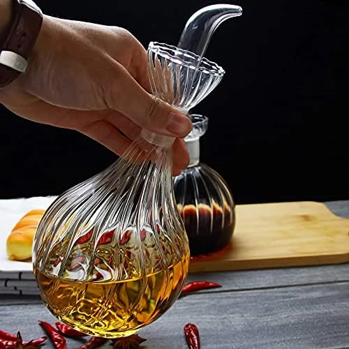 18 Oz/550ml Olive Oil Dispenser Bottle/Oil Bottle Dispenser/Oil Cruet, Olive Oil Dispenser Oil Bottle Glass With No Drip Bottle Spout. 5 18 Oz/550ml Olive Oil Dispenser Bottle/Oil Bottle Dispenser/Oil Cruet, Olive Oil Dispenser Oil Bottle Glass With No Drip Bottle Spout. - Image 5