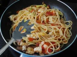 Silicone Pasta Fork, Spaghetti Server, Professional Pasta Server Spoon Heat Resistant Noodle Spoon, Spaghetti Strainer Best Cooking Tools -Peugeot Shop 51n5w3HLJsL