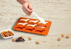 Dachshund Dog Shaped Silicone Ice Cube Molds And Tray -Peugeot Shop 51ne3hWLORL