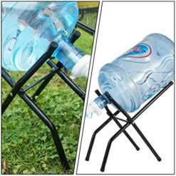 BESPORTBLE Metal Holder Water Jug Stand Cooler Foldable Cradle Stand Plastic Jug Rack Stand Holder Storage Shelf Drink Dispenser For Garage Kitchen Office Black Water Bottles Hydroflask 8 BESPORTBLE Metal Holder Water Jug Stand Cooler Foldable Cradle Stand Plastic Jug Rack Stand Holder Storage Shelf Drink Dispenser For Garage Kitchen Office Black Water Bottles Hydroflask -Peugeot Shop 51nfGhrfk1L