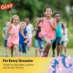 For Kids Mermaids 7” Paper Plates, Microwave Safe | Mermaids Kids Plates | Mermaids Paper Plates For Everyday Use, 7” Round Paper Snack Plates 20ct -Peugeot Shop 51niTH5bdsL