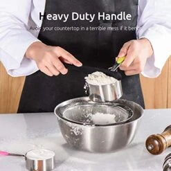 10 Piece Measuring Cups And Spoons Set In 18/8 Stainless Steel -Peugeot Shop 51nlKVqOYrL