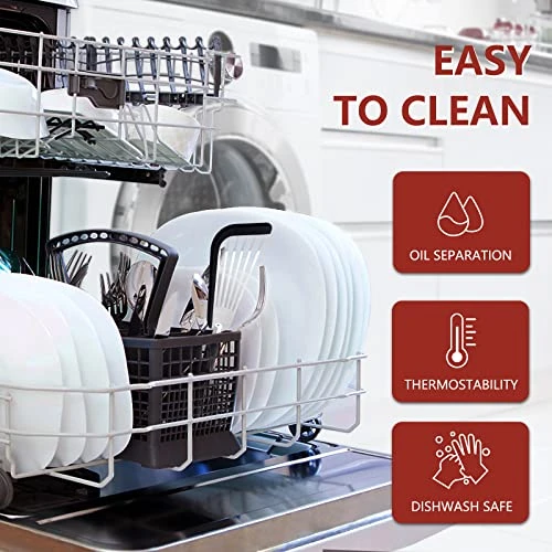 Fish Spatula, Stainless Steel Slotted Fish Turner, Silicone Fish Spatula With Basting Brush, 13 Inch, Heat Resistant, Flexible, Metal Spatula For Nonstick Cookware, BLACK 4 Fish Spatula, Stainless Steel Slotted Fish Turner, Silicone Fish Spatula With Basting Brush, 13 Inch, Heat Resistant, Flexible, Metal Spatula For Nonstick Cookware, BLACK - Image 4