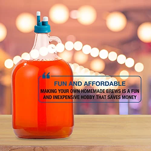 Fermentology Carboy Caps – 4 Pk Silicone Caps For Fermenting In 3/5/6 Gallon Glass Jugs – Homebrew Wine, Beer, Mead 5 Fermentology Carboy Caps – 4 Pk Silicone Caps For Fermenting In 3/5/6 Gallon Glass Jugs – Homebrew Wine, Beer, Mead - Image 5