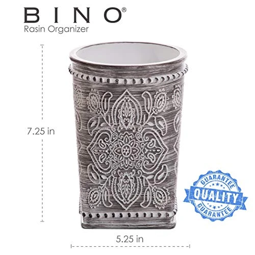 Kitchen Utensil Holder For Countertop, Grey Wildflower - Utensil Caddy Countertop Utensil Holder Utensil Crocks For Kitchen Cooking Utensil Holder Kitchen Utensils Holder Spatula Holder 2 Kitchen Utensil Holder For Countertop, Grey Wildflower - Utensil Caddy Countertop Utensil Holder Utensil Crocks For Kitchen Cooking Utensil Holder Kitchen Utensils Holder Spatula Holder - Image 2