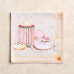 D' Hermine Napkins 100% Cotton Premium Set Of 4 Decorative Easter Cloth Napkin Washable Dinner Napkins For Holiday, Dinner, Wedding, Baby Shower & Dining - Pastries (20”x20”) 7 D' Hermine Napkins 100% Cotton Premium Set Of 4 Decorative Easter Cloth Napkin Washable Dinner Napkins For Holiday, Dinner, Wedding, Baby Shower & Dining - Pastries (20”x20”) -Peugeot Shop 51oSiR5AkKL