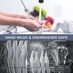 Kitchen Hand Mixer Whisk Attachments KHMPW Stainless Steel Pro Whisk Egg Beater-Hand Mixer Turbo Beaters Replaces KHM512BM,AP5644233,PS4082859,KHM2B By MIFLUS -Peugeot Shop 51pJvMjfuaL