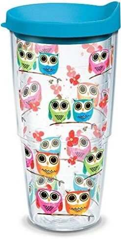 Tervis Colorful Woodland Owls Made In USA Double Walled Insulated Tumbler Cup Keeps Drinks Cold & Hot, 24oz, Clear 13 Tervis Colorful Woodland Owls Made In USA Double Walled Insulated Tumbler Cup Keeps Drinks Cold & Hot, 24oz, Clear -Peugeot Shop 51pLAIvooCL. AC