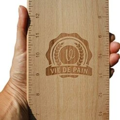 Remium Baguette Flipping Board- Baguette Transfer Peel- Bread Peel- Bakers Peel- Solid Hardwood Baguette Tools By Vie De Pain -Peugeot Shop 51pXPpwg7VL
