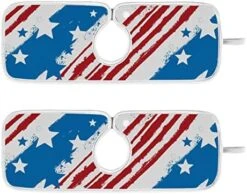2 Pack Kitchen Faucet Mat Absorbent Washable Sink Splash Guard Faucet Drip Drying Mat Bar Countertop Water Catcher Mat Large 30x5 Inch Usa Flag-2 -Peugeot Shop 51pk9KC ltL. AC