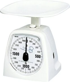 1437-NWH Cooking Scale, Kitchen Scale, Cooking, Analog, 4.4 Lbs (2 Kg), Increments Of 0.4 Oz (10 G), White
