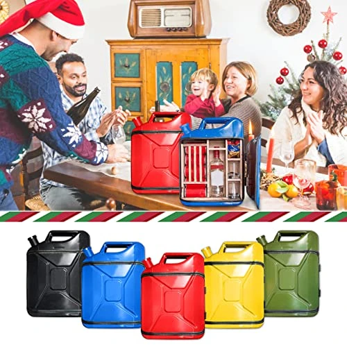 My Cave My Rules Jar Bar Set Lid And Handle Holds Whiskey Wine Cabinet Wine Gift Box For Men-C 4 My Cave My Rules Jar Bar Set Lid And Handle Holds Whiskey Wine Cabinet Wine Gift Box For Men-C - Image 4