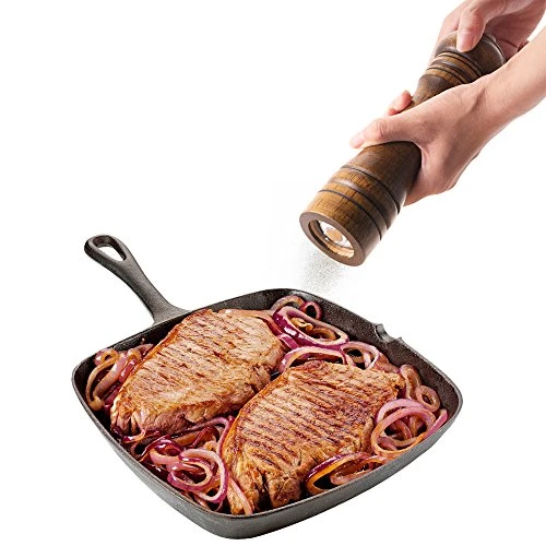 Pepper Grinder – 2 Pcs Pepper Mill, Ceramic Mill With Strong Adjustable Solid Wooden Grinder (8 Inch) By TOPODO 7 Pepper Grinder – 2 Pcs Pepper Mill, Ceramic Mill With Strong Adjustable Solid Wooden Grinder (8 Inch) By TOPODO - Image 7