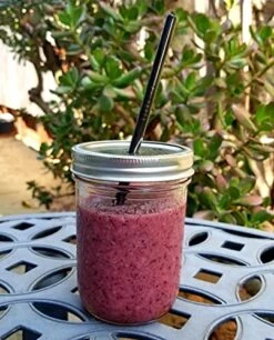 Reusable Metal Stainless Steel Straw Set Of 12 Short 6” Cocktail 8.5” Smoothie And 10.5” Tumbler Drinking Straws Black And Silver Home Bar Backyard Essentials -Peugeot Shop 51q9IKLAEBL