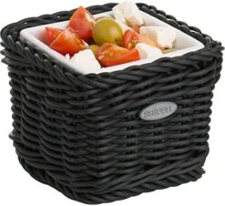 Westmark Saleen Rectangular Wicker Basket With Porcelain Insert, 9,5 X 9,5 X 7,5 Cm, Beige 12 Westmark Saleen Rectangular Wicker Basket With Porcelain Insert, 9,5 X 9,5 X 7,5 Cm, Beige -Peugeot Shop 51qHMJjUUML. AC