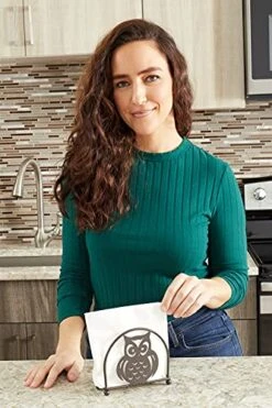 NH01782 6 Inch Bronze Color Napkin Holder Owl 10 NH01782 6 Inch Bronze Color Napkin Holder Owl -Peugeot Shop 51qVJRuS8BL