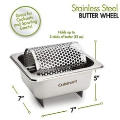 Cuisinart CBW-201 Butter Wheel Stainless Steel -Peugeot Shop 51qYAMjbTkL