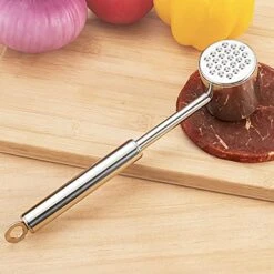 Ew Version Meat Mallet,Meat Tenderizer,Kitchen Meat Tenderizer Hammer With Safe Long Handle -Peugeot Shop 51qYaDoEJFS