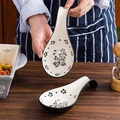 Spoon Rest Spoon Holder For Stove Top Ceramic Spoon Holder Porcelain Spoon Rest For Kitchen Counter 8 Spoon Rest Spoon Holder For Stove Top Ceramic Spoon Holder Porcelain Spoon Rest For Kitchen Counter -Peugeot Shop 51qajyAVeQL