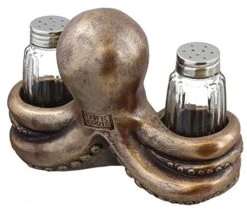 DWK Decorative Octopus Salt & Pepper Shaker Set 3 DWK Decorative Octopus Salt & Pepper Shaker Set -Peugeot Shop 51qrkuY6gCL