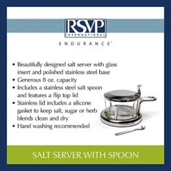 Endurance Salt Server With Spoon -Peugeot Shop 51r25gKqc2L