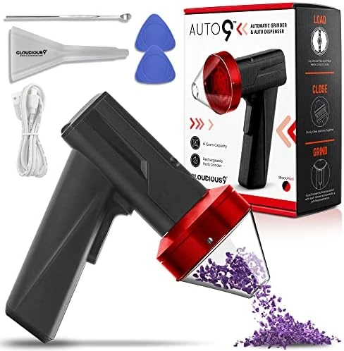 Auto9 2.5" Large Electric Grinder: Auto Spice Grinder With Auto Dispensing, Portable 4 Gram Capacity Grinder For Food Spices With Two-Direction Rocker Switch Block Free(Black) 5 Auto9 2.5" Large Electric Grinder: Auto Spice Grinder With Auto Dispensing, Portable 4 Gram Capacity Grinder For Food Spices With Two-Direction Rocker Switch Block Free(Black) - Image 5