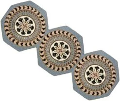 Otton Craft Scarlett Leaves Handmade Beaded Table Runner - Halloween Harvest Autumn Fall Thanksgiving Holiday Christmas Xmas Celebration Festive Party Tabletop Décor Tablerunner - 13x36 Red & Gold -Peugeot Shop 51ro8ptyjWL. AC