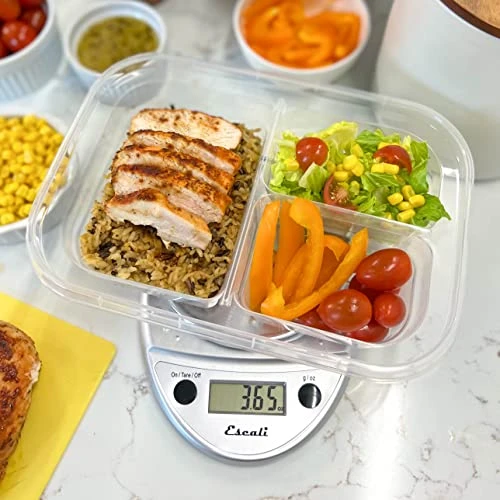 Primo Digital Food Scale Multi-Functional Kitchen Scale And Baking Scale For Precise Weight Measuring And Portion Control, 8.5 X 6 X 1.5 Inches, Chrome 4 Primo Digital Food Scale Multi-Functional Kitchen Scale And Baking Scale For Precise Weight Measuring And Portion Control, 8.5 X 6 X 1.5 Inches, Chrome - Image 4
