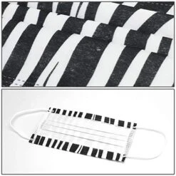 50 Pcs Zebra Disposable Face Cover 3-Ply Filter Non Medical Breathable Earloop Face Masks (Zebra) 9 50 Pcs Zebra Disposable Face Cover 3-Ply Filter Non Medical Breathable Earloop Face Masks (Zebra) -Peugeot Shop 51rxlfEPHtL