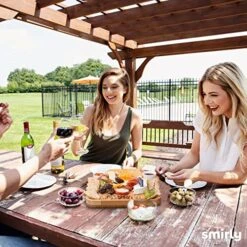 Charcuterie Boards Gift Set: Large Charcuterie Board Set, Bamboo Cheese Board Set - Unique Mothers Day Gifts For Mom - House Warming Gifts New Home, Wedding Gifts For Couple, Bridal Shower Gift -Peugeot Shop 51s0kJNwXFL