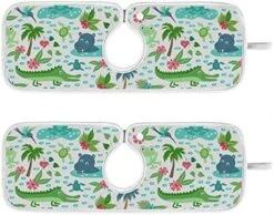 Kcldeci 2 Pack Faucet Mat Splash Guard For Kitchen Sink,Frog Turtle Crocodile 14x5 Inch Faucet Handle Drip Catcher Tray Absorbent Mat Fast Dry Mat For Kitchen, Bathroom 17 Kcldeci 2 Pack Faucet Mat Splash Guard For Kitchen Sink,Frog Turtle Crocodile 14x5 Inch Faucet Handle Drip Catcher Tray Absorbent Mat Fast Dry Mat For Kitchen, Bathroom -Peugeot Shop 51s6nAzWMSL. AC 2
