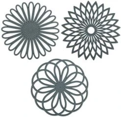 Silicone Coasters Trivet Mats For Hot Dishes, Pot Holders, Flexible Kitchen Trivets Pads For Table, Hot Pots And Pans (Set Of 4, Purple) -Peugeot Shop 51sD8GqmQXL. AC