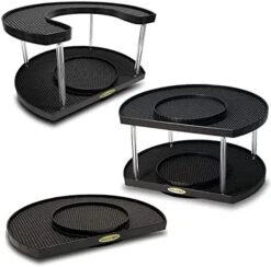 Spice Rack Organizer For Cabinet Lazy Susan Organizer Rotating Spice Holder Shelf With Double Spinners - Pantry Spice Racks For Cabinets So Spices Are Easy To Find Made In USA 18 Spice Rack Organizer For Cabinet Lazy Susan Organizer Rotating Spice Holder Shelf With Double Spinners - Pantry Spice Racks For Cabinets So Spices Are Easy To Find Made In USA -Peugeot Shop 51sJ9CZqWoL. AC