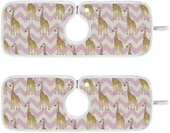 Kcldeci 2 Pack Faucet Mat Splash Guard For Kitchen Sink,Giraffe Pattern Illustration 23x5 Inch Faucet Handle Drip Catcher Tray Absorbent Mat Fast Dry Mat For Kitchen, Bathroom 15 Kcldeci 2 Pack Faucet Mat Splash Guard For Kitchen Sink,Giraffe Pattern Illustration 23x5 Inch Faucet Handle Drip Catcher Tray Absorbent Mat Fast Dry Mat For Kitchen, Bathroom -Peugeot Shop 51sSlWPdySL. AC 2