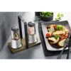 GEFU Salt And Pepper Mill Set X-PLOSION Black/Silver