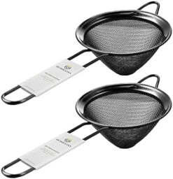 Fine Mesh Sieve Strainer Stainless Steel Cocktail Strainer Food Strainers Tea Strainer Coffee Strainer With Long Handle For Double Straining Utensil 3.3 Inch By Homestia 29 Fine Mesh Sieve Strainer Stainless Steel Cocktail Strainer Food Strainers Tea Strainer Coffee Strainer With Long Handle For Double Straining Utensil 3.3 Inch By Homestia -Peugeot Shop 51snA8dhHXL. AC