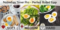 Egg Timer Pro | Soft Hard Boiled Egg Timer That Changes Color When Done | No BPA, Certified 9 Egg Timer Pro | Soft Hard Boiled Egg Timer That Changes Color When Done | No BPA, Certified -Peugeot Shop 51tBTmtvyGL