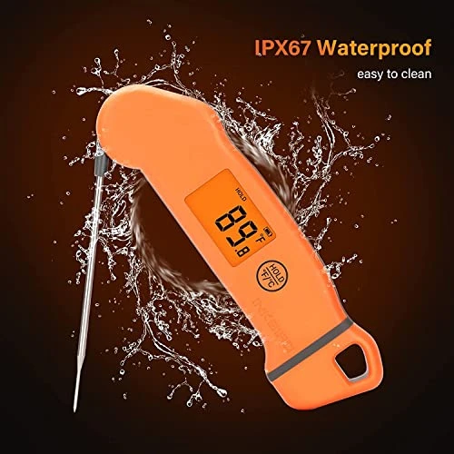 WiFi Grill Thermometer IBBQ-4T & Waterproof Instant Read Thermometer, Digital Rechargeable BBQ Thermometer With Timer Alarm Graph Calibration 4 Probes Magnet For Grilling, Smoker, Kitchen 4 WiFi Grill Thermometer IBBQ-4T & Waterproof Instant Read Thermometer, Digital Rechargeable BBQ Thermometer With Timer Alarm Graph Calibration 4 Probes Magnet For Grilling, Smoker, Kitchen - Image 4